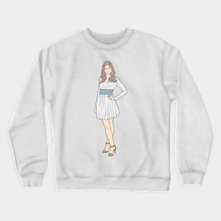 Blonde and Dress Crewneck Sweatshirt